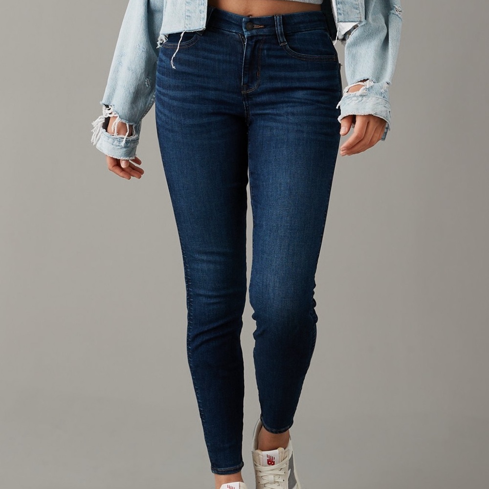 High rise jeggings